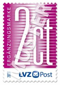 Ergänzungsmarke 0,02 € Preiserhöhung 2020