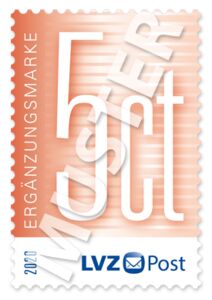 Ergänzungsmarke 0,05 € Preiserhöhung 2020